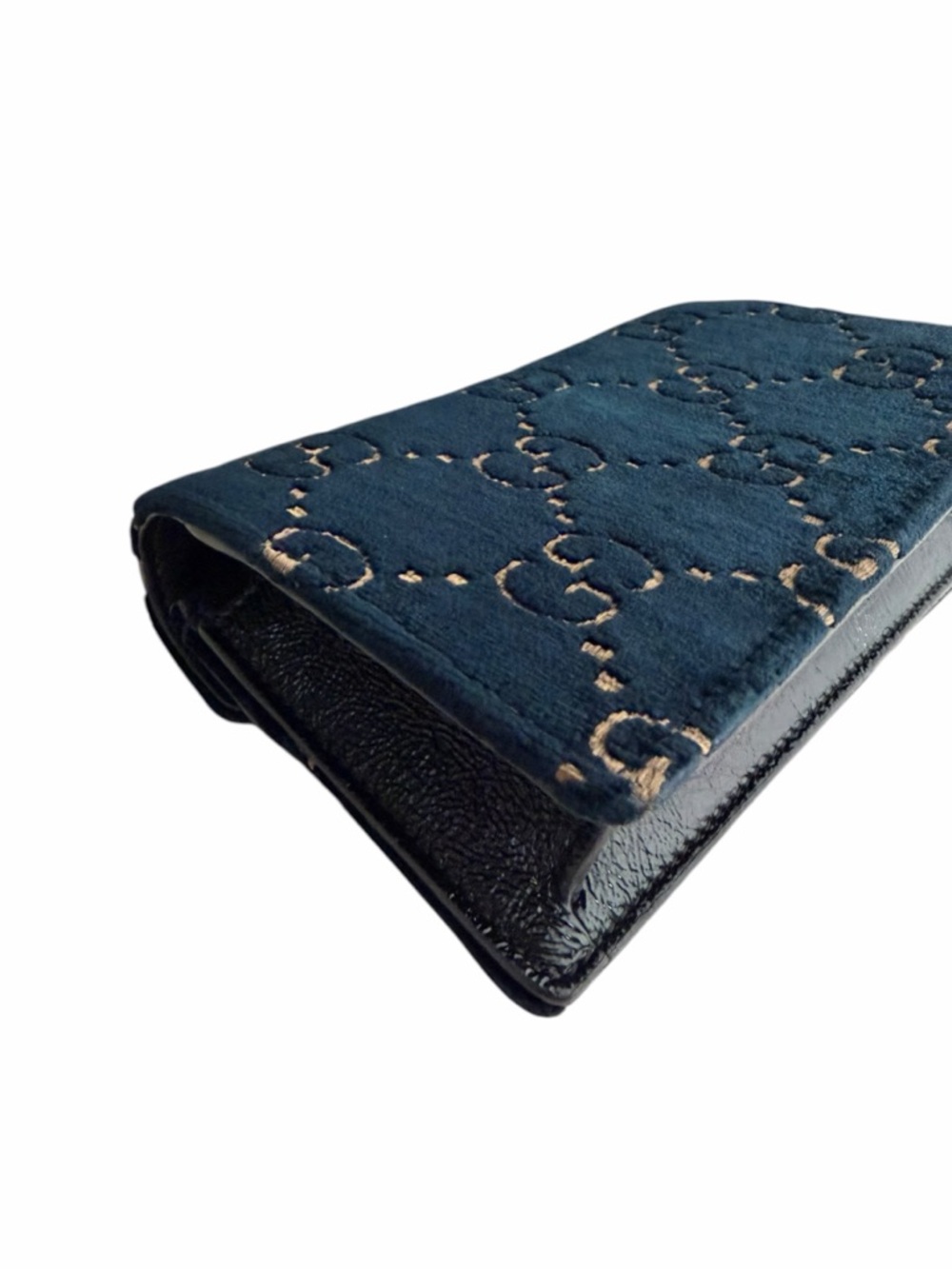 Gucci GG Navy Blue Velvet Dionysus Mini Crossbody Clutch shoulder Bag - Picture 11 of 17